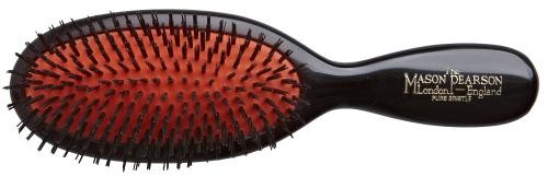 Mason Pearson B4 Pocket Bristle Brush Black