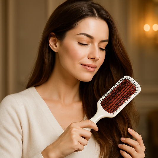 Mason Pearson Handy Bristle B3 Hair Brush with Pure Boar Bristles 12 Rows